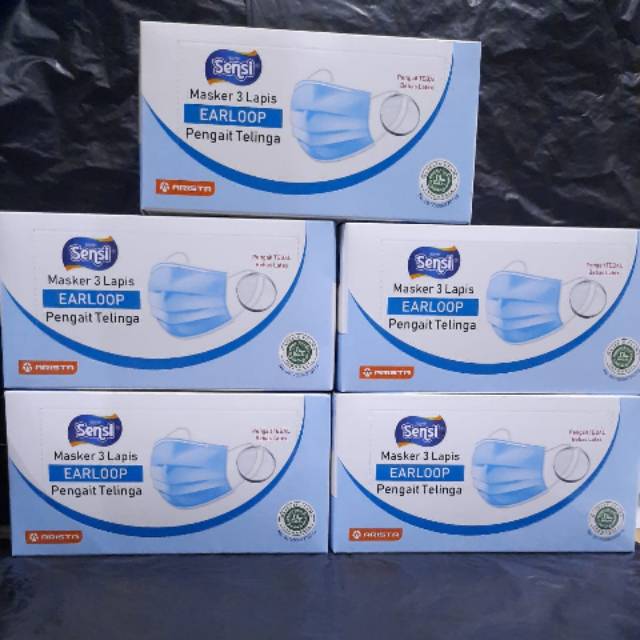 Masker Sensi/isi 40// original100%/murah