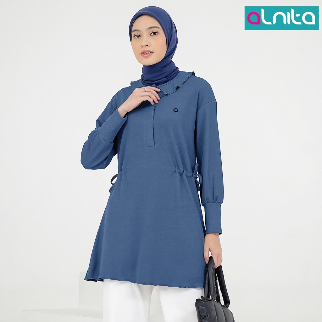 Atasan Alnita Alora Bahan Hoka Atasan Simpel Modern by Alnita bisa COD