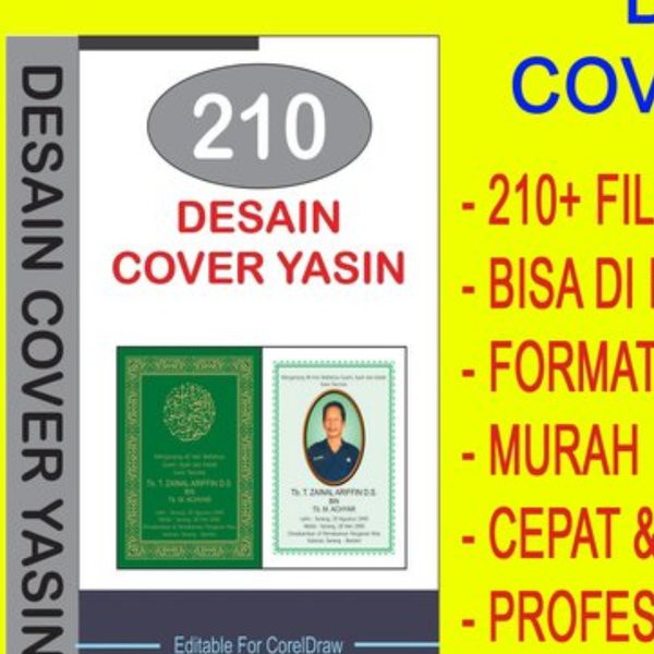 DESAIN COVER YASIN BUKU KOLEKSI TEMPLATE