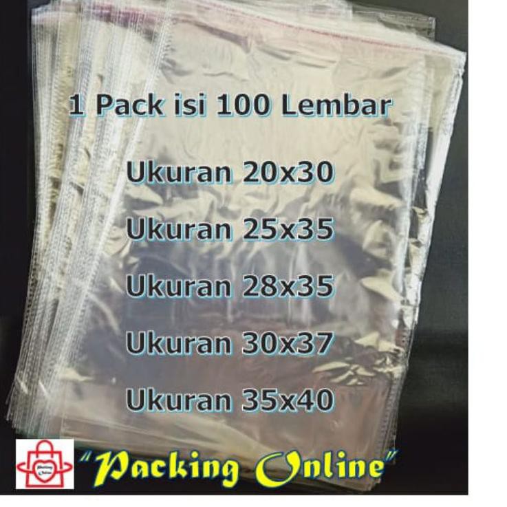 

PROMO HARI INI!!! Plastik opp lem/plastik baju/plastik sandal tebal 0.4 mic 25x35 28x35 30x37 35x39