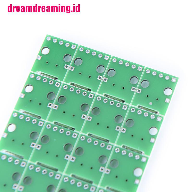 / Dreamdreaming / 20pcs Modul adapter Konektor micro usb Ke DIP 2.54mm female 5