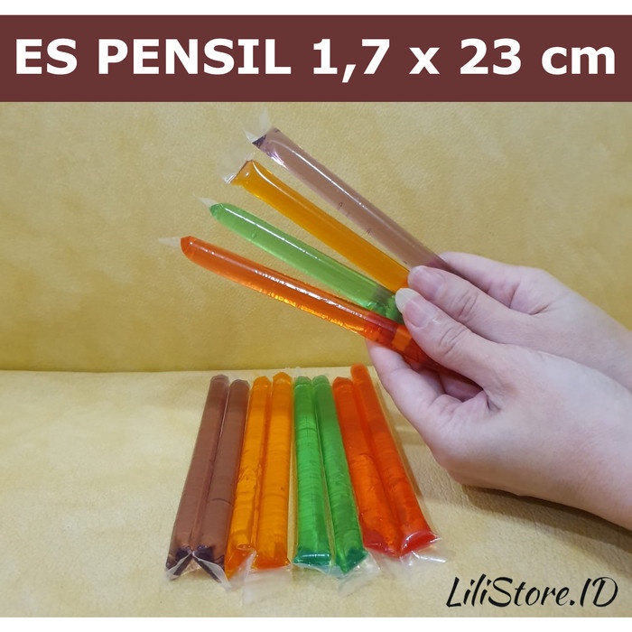 

LAINNYA-KEMASAN-MINUMAN- PLASTIK ES PENSIL 1,7 CM X 23 CM (1 KG) -MINUMAN-KEMASAN-LAINNYA.