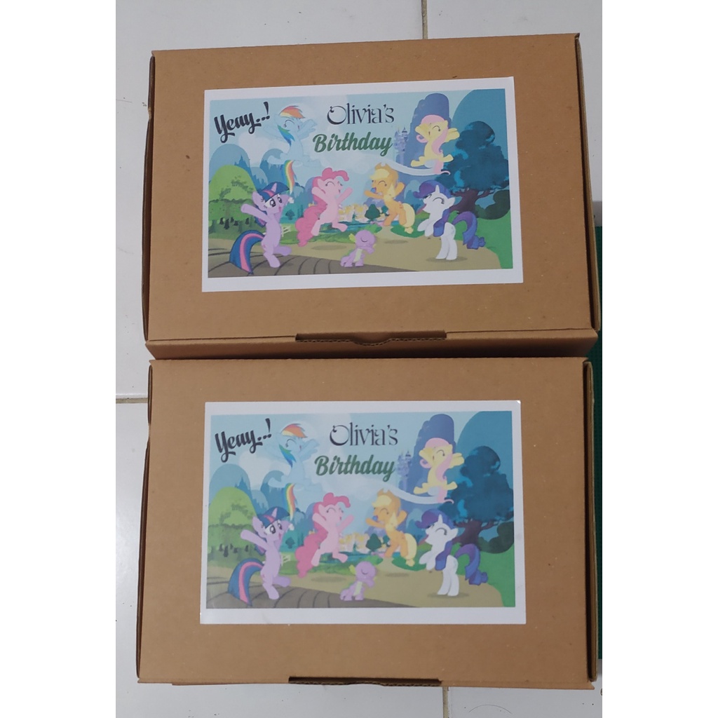 

Goodie Bag Souvenir / Sovenir Ulang Tahun Anak Box Extra Small