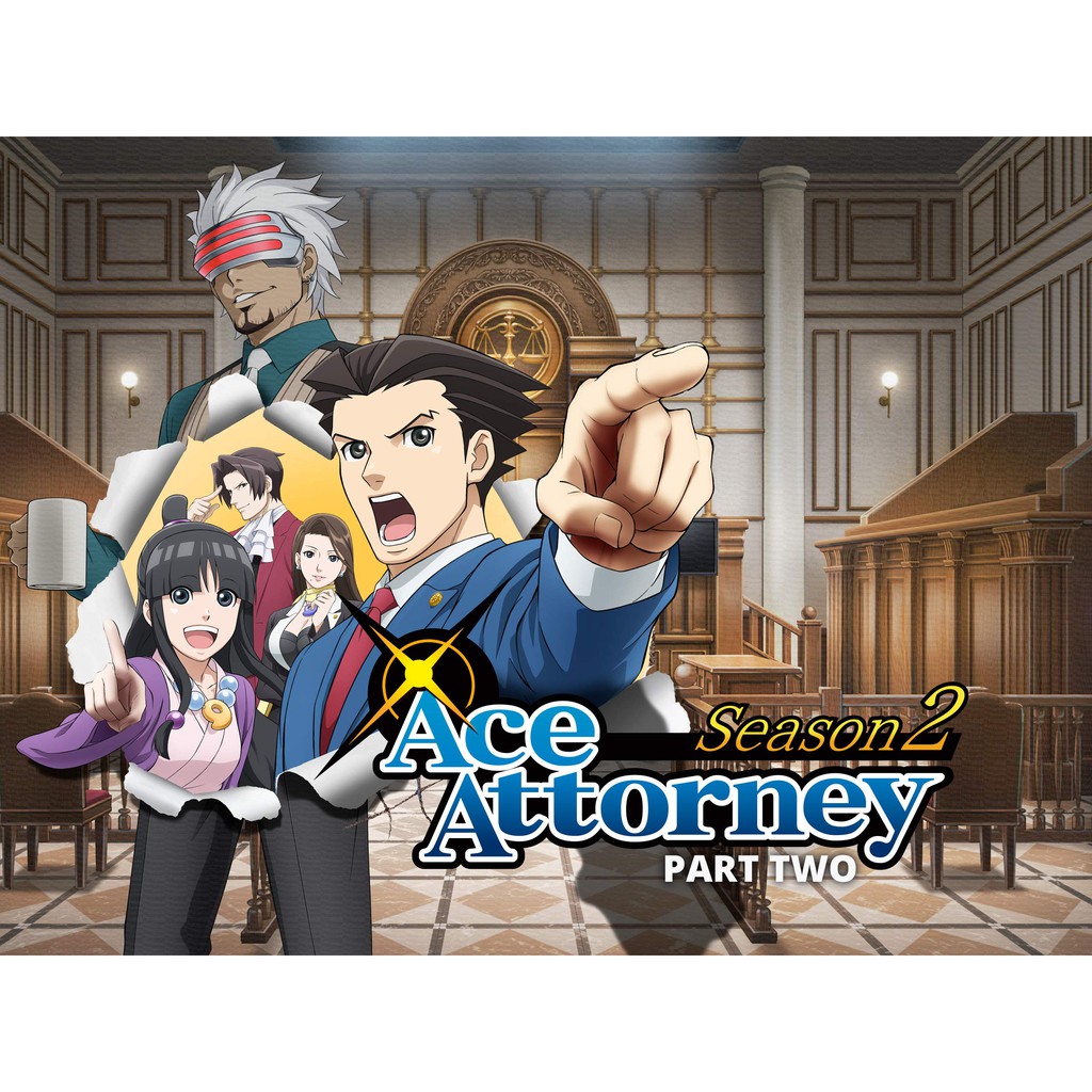 anime series ace of attorney season 2