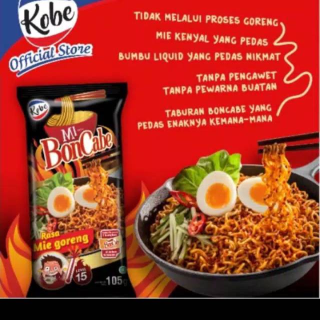 

Mie bon cabe