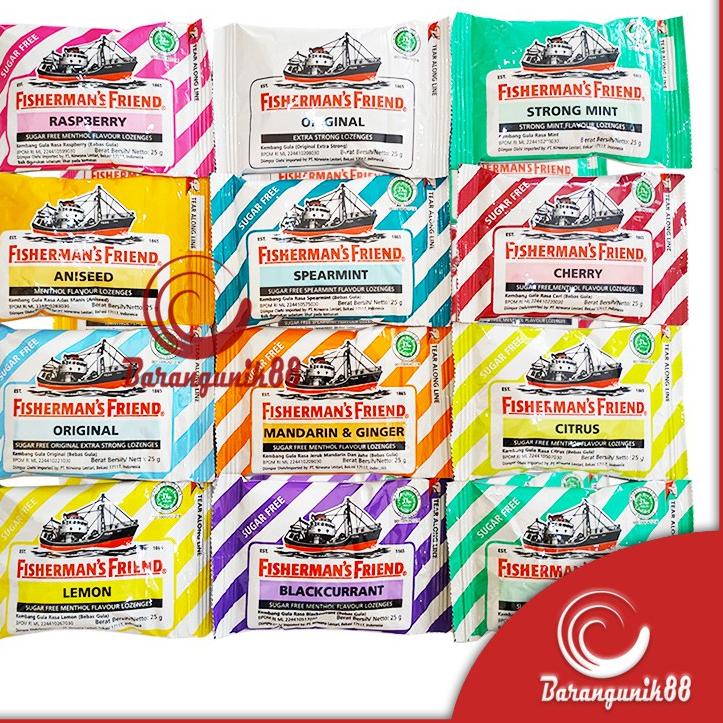 

[SKU : FJMWZ] Permen Fisherman's Friend Original 25 gram Aneka Rasa