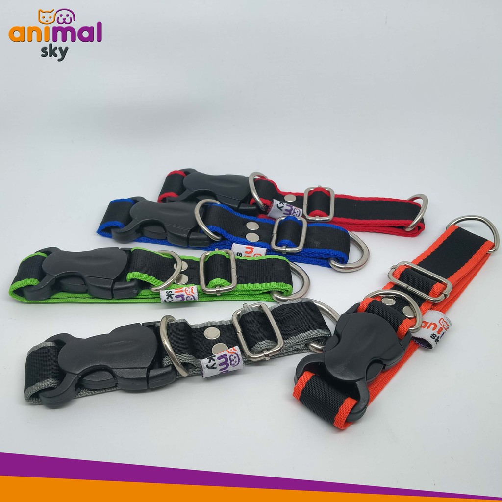 Kalung Anjing / Kalung Anjing Kuat / Kalung Anjing Cakep / Kalung Motif Garis 0007