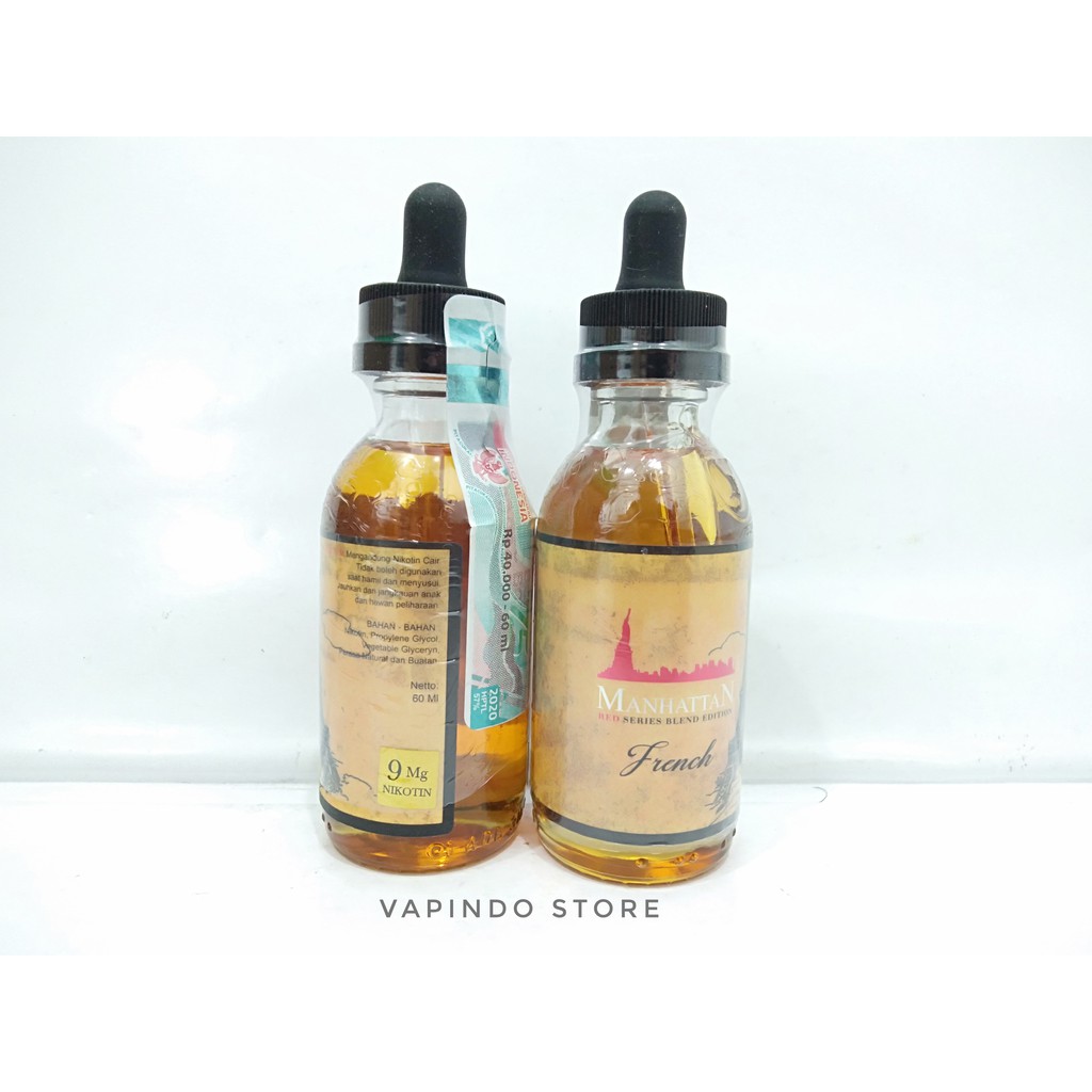 9MG MANHATTAN FRENCH 60ML RUM VANILLA RAISIN CAKE PREMIUM LIQUID VAPE