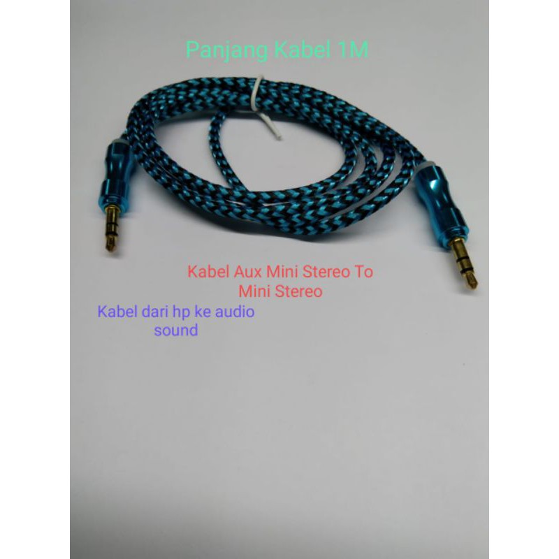 KABEL JECK AUDIO MINI STEREO TO MINI STEREO