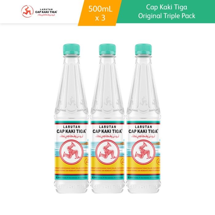 

COD Multipack Cap Kaki Tiga Minuman Original Botol 500 ml 3 Pcs