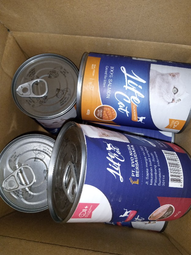 Makanan Kucing Life Cat Kaleng (400 Gram)