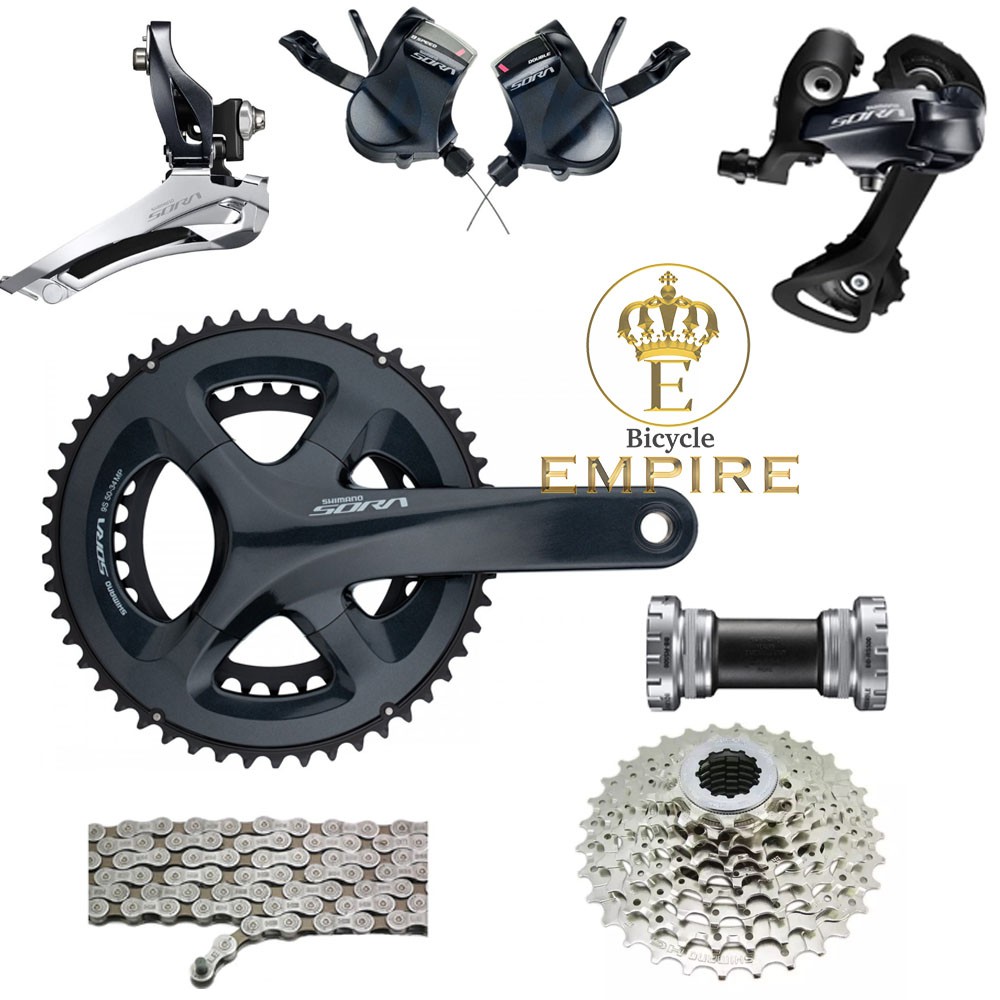 shimano 105 groupset flat bar