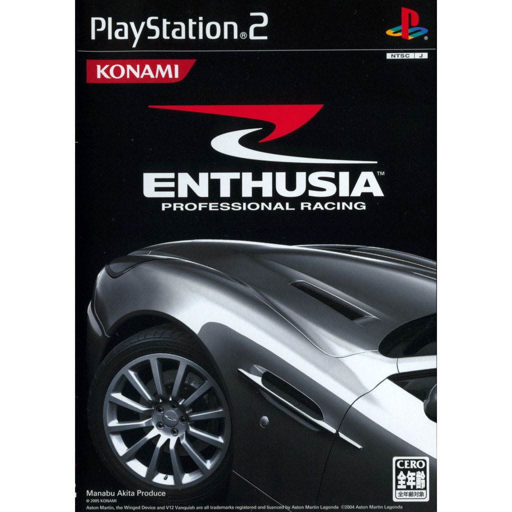DVD Kaset Game PS2 Enthusia Professional Racing