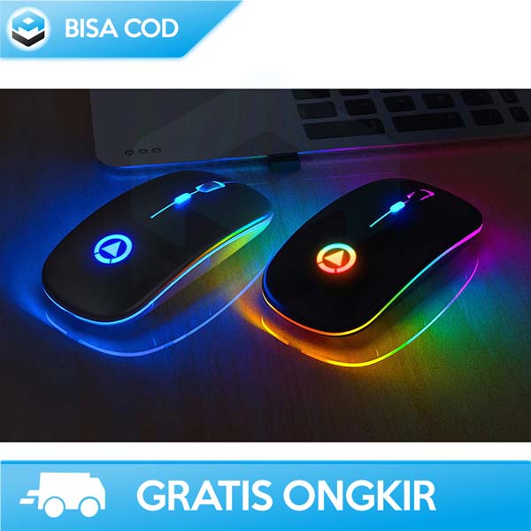 WIRELESS MOUSE 2.4 GHZ OPTICAL RECHARGEABLE PLUG N PLAY BY YINDIAO A2