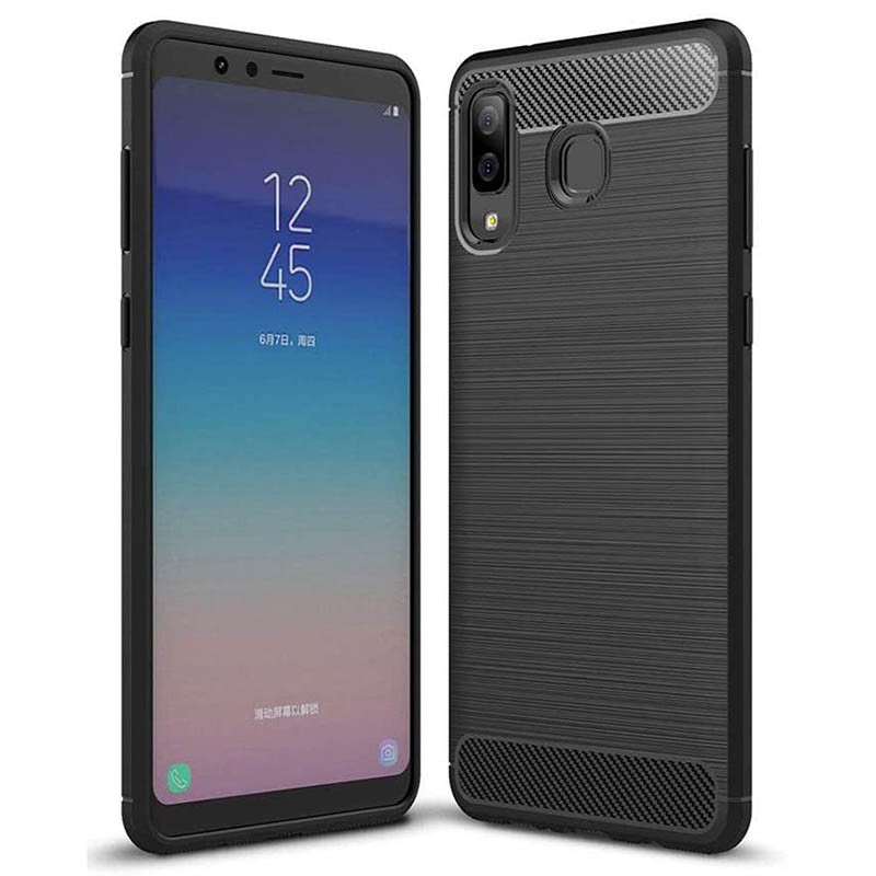 Casing Samsung - Armor Carbon TPU Case Samsung Galaxy A8 Star - Softcase