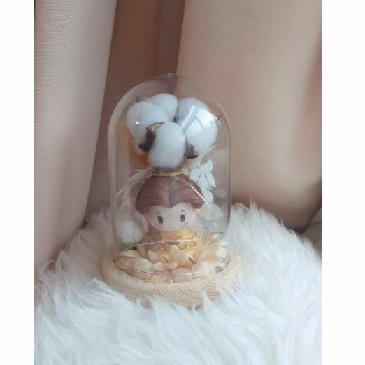 dome flowers / dome flower / bunga / pajangan / mini flower dome