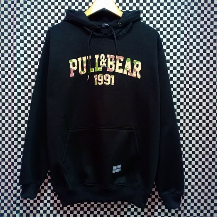 Jaket Pull & Bear.Loreng / Jaket hoodie distro Pria Terlaris