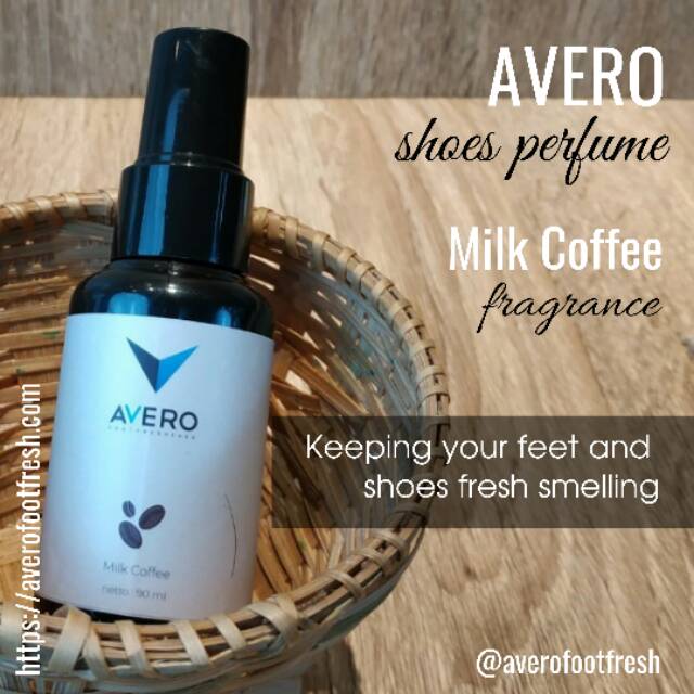 AVERO Shoes Perfume Parfum Sepatu AVERO Aroma Milk Coffee