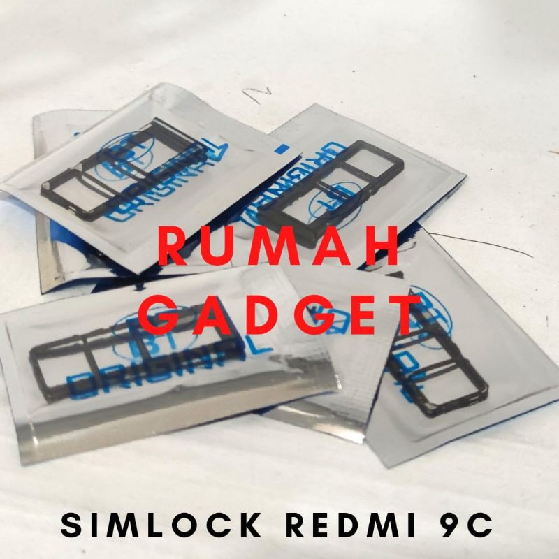 SIMTRAY SIMLOCK TEMPAT KARTU REDMI 9C