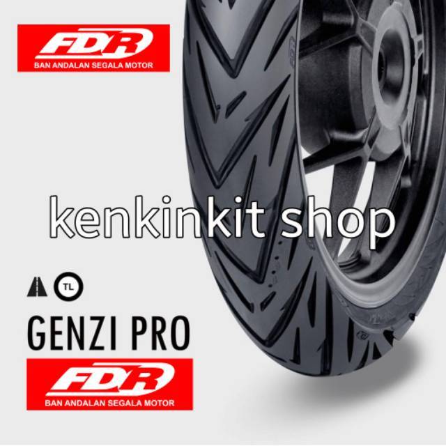 BAN FDR  80/80-17 GENZI PRO TUBELESS