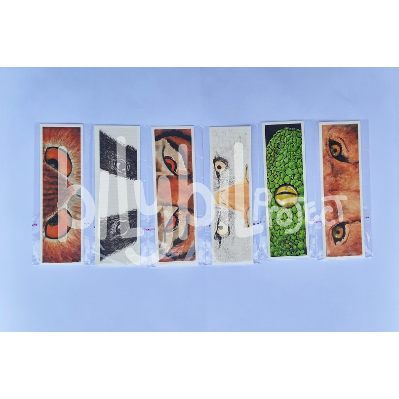 

Bookmark/Artprint Animal Series (Watercolour style)