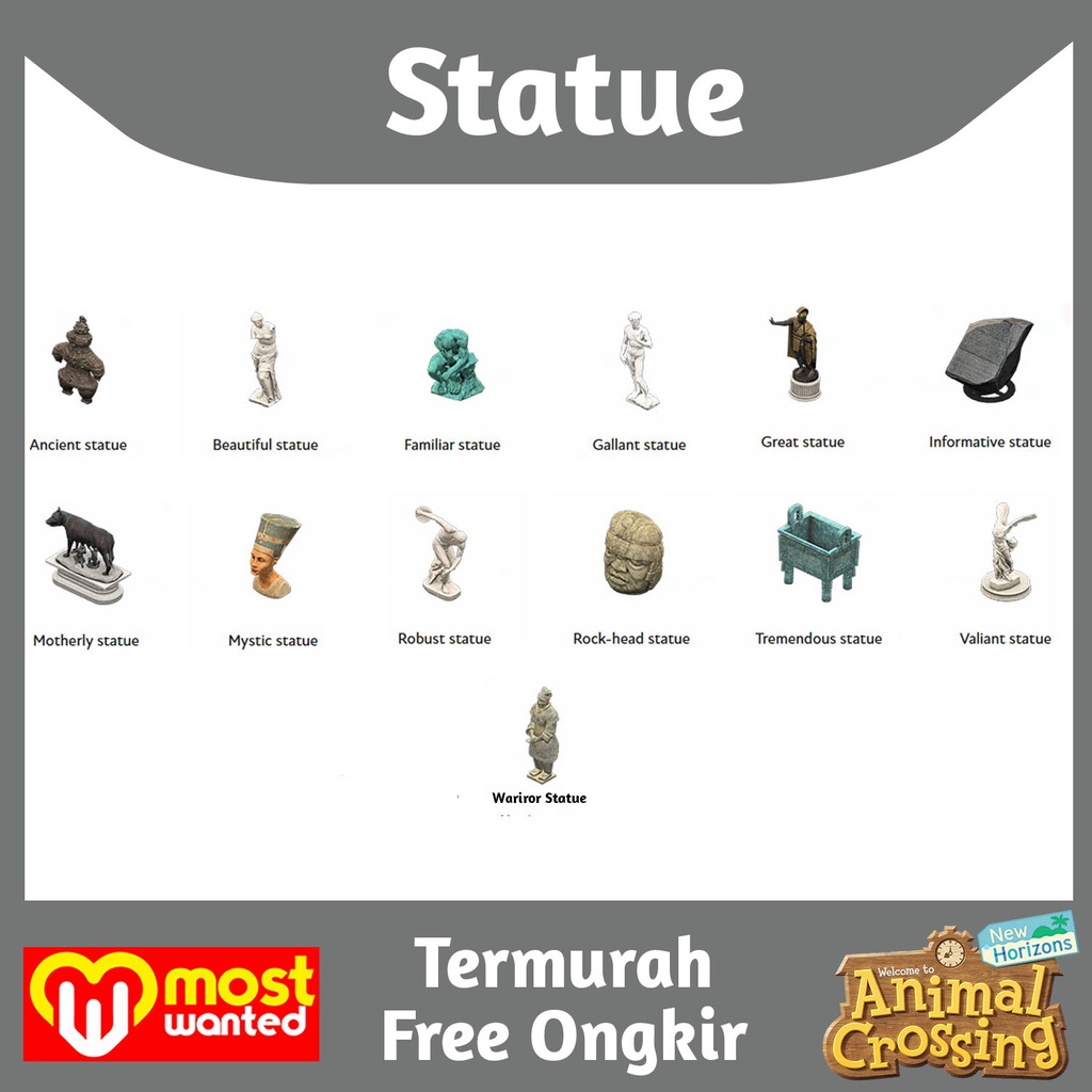 Genuine Art Statue Jolly Redd Museum Painting Animal Crossing New Horizon  Item NMT Bells ACNH