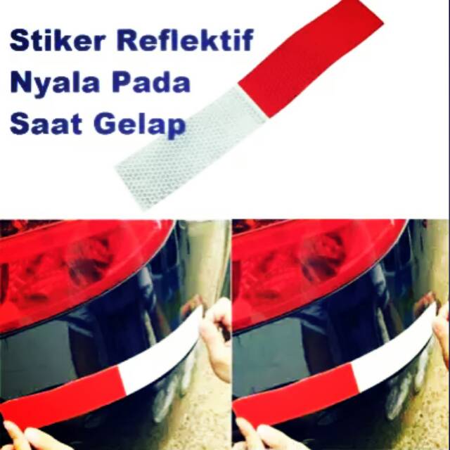 

Stiker reflektif / stiker pantul cahaya