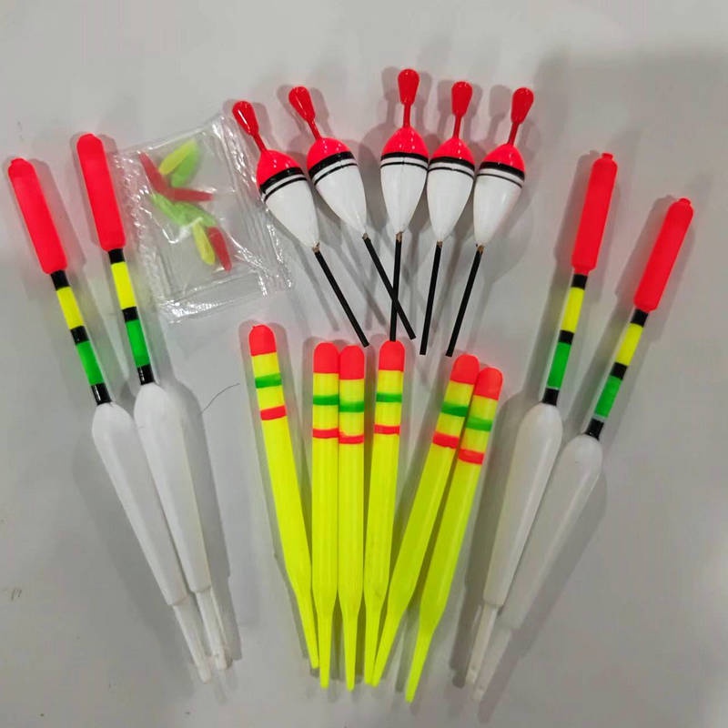 15 Pcs Pelampung Pancing Portable Aneka Ukuran