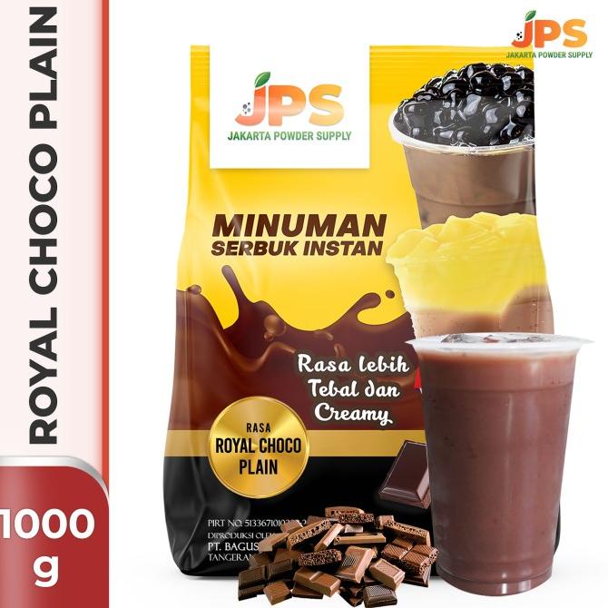 

Bubuk Minuman Royal Choco Plain Powder JPS Tanpa Gula