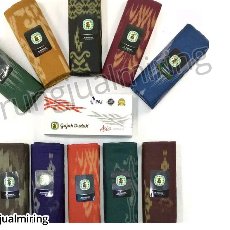 Sarung Gajah Duduk asia kembang | Sarung Gajah Duduk Asia Kembang (Ecer/Grosir)