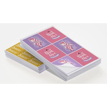 

Sticker Chromo A4 (minimal 20 pcs) / Stiker Cromo / Kromo / Label