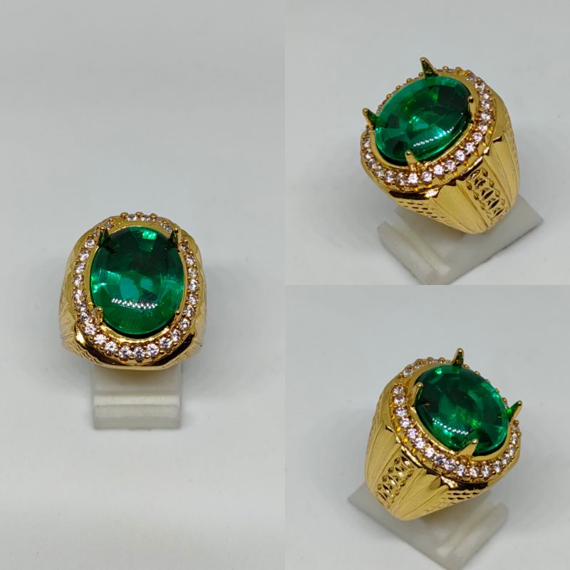 CINCIN/BATU/RING BATU AQUAMARINE