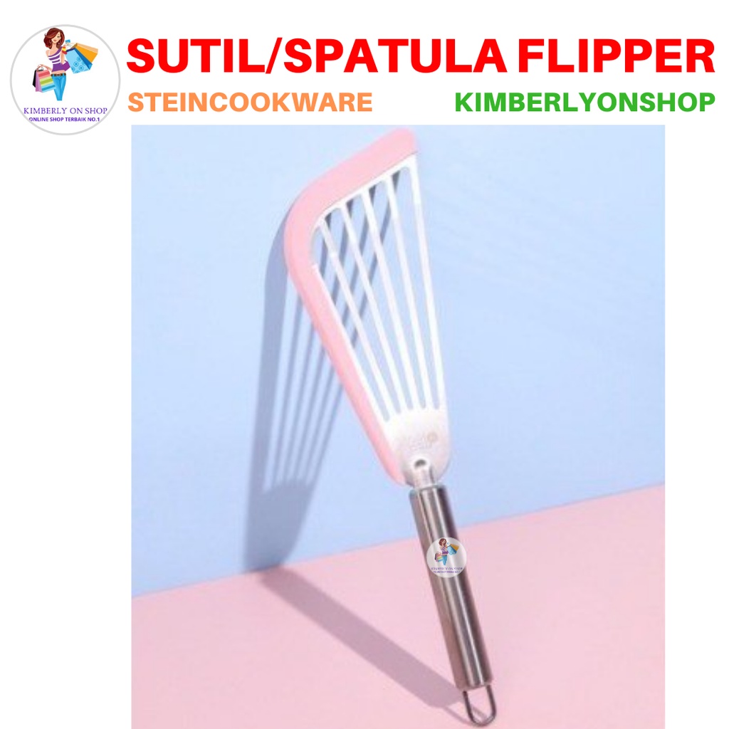 Sutil Spatula Pembalik Flipper Stainless Steel Steincookware