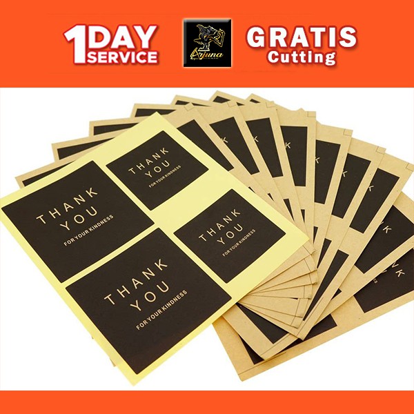 

PRODUK SPC 4 1-7 CETAK STICKER CUSTOM LABEL THANKYOU OLSHOP MURAH STIKER CROMO KW