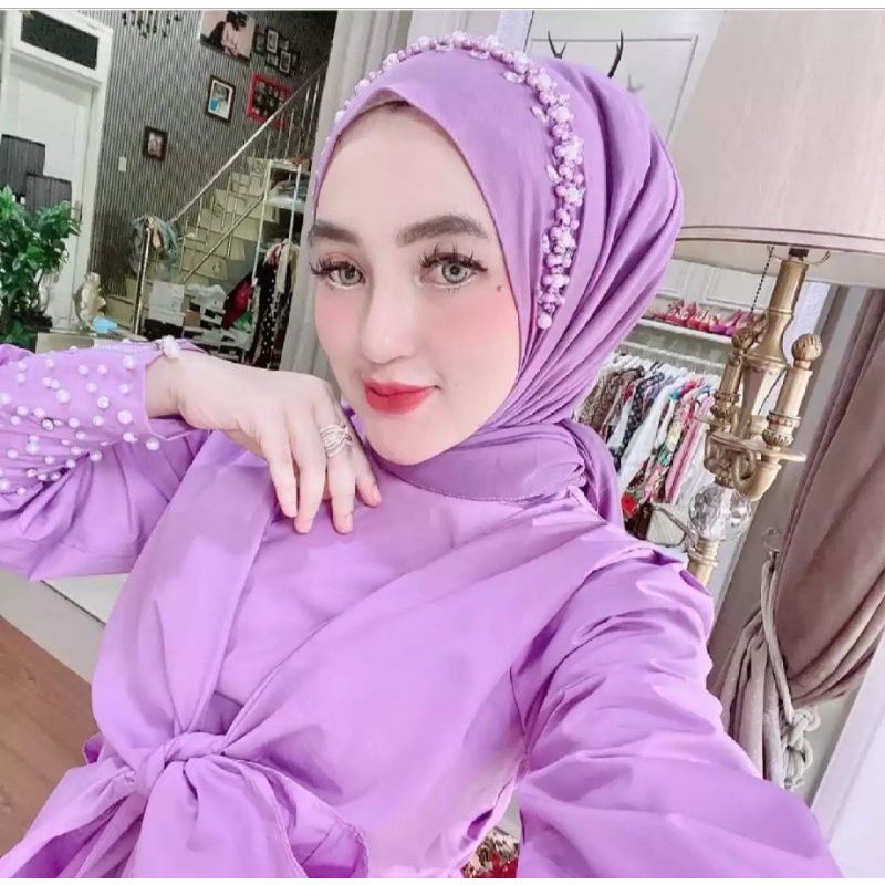 KERUDUNG SEGI EMPAT BELLA SQUARE PAYET/ JILBAB PAYET BELLA SQUARE BAHAN POLLYCOTTON/ HIJAB PAYET-RANDOM