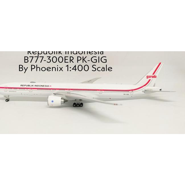 → ♪ Republik Indonesia BER PK-GIG By Phoenix  Scale (Stok banyak)