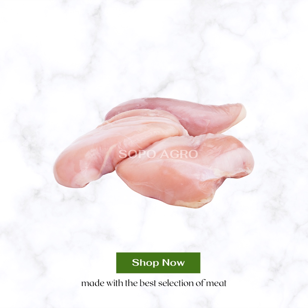 

Daging Fillet Dada Ayam (Tanpa Tulang)