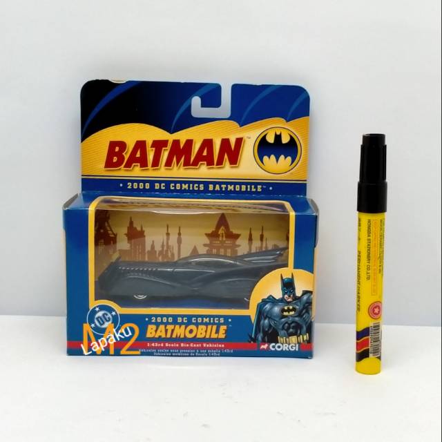 Diecast Batmobile corgi batman BMBV1 2000 DC Comics 1:43