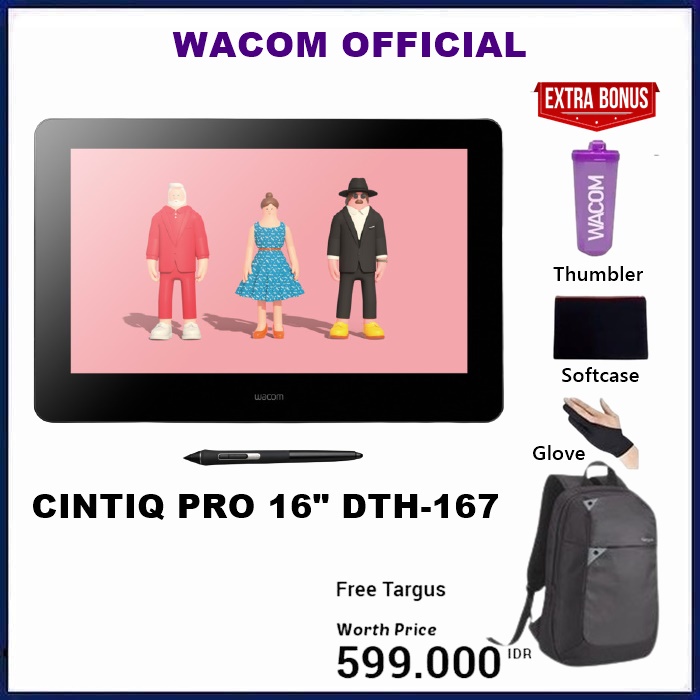 Wacom Cintiq 16 Pro DTH-167 Creative Pen Display DTH167