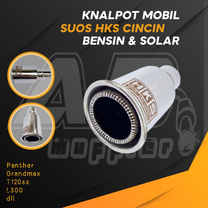 Knalpot Mobil SUOS HKS CINCIN Bensin & Solar Panther Grandmax T120ss L300 dll
