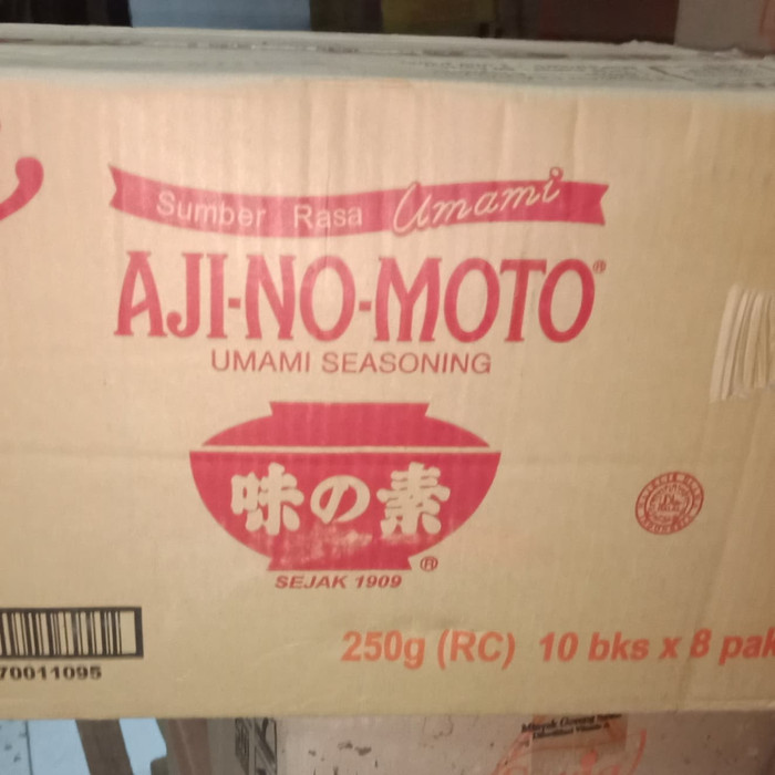 

BURUAN BELI - AJINOMOTO 250GR PER DUS (80BKS)