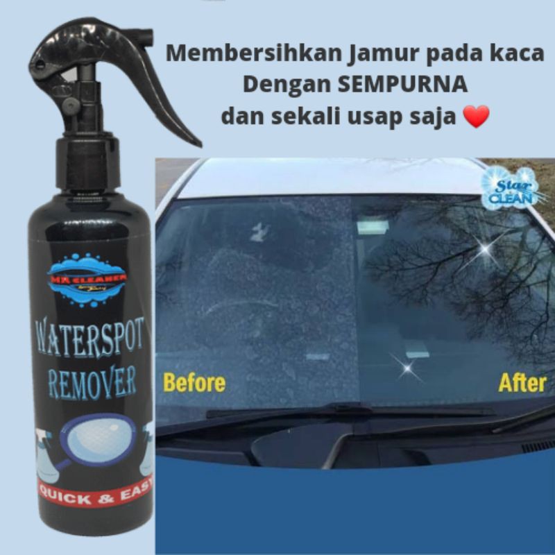 X3 Pembersih Jamur Kaca Waterspot Kaca Mobil Motor | Cairan Sabun Kerak Air Hujan Water Spot |