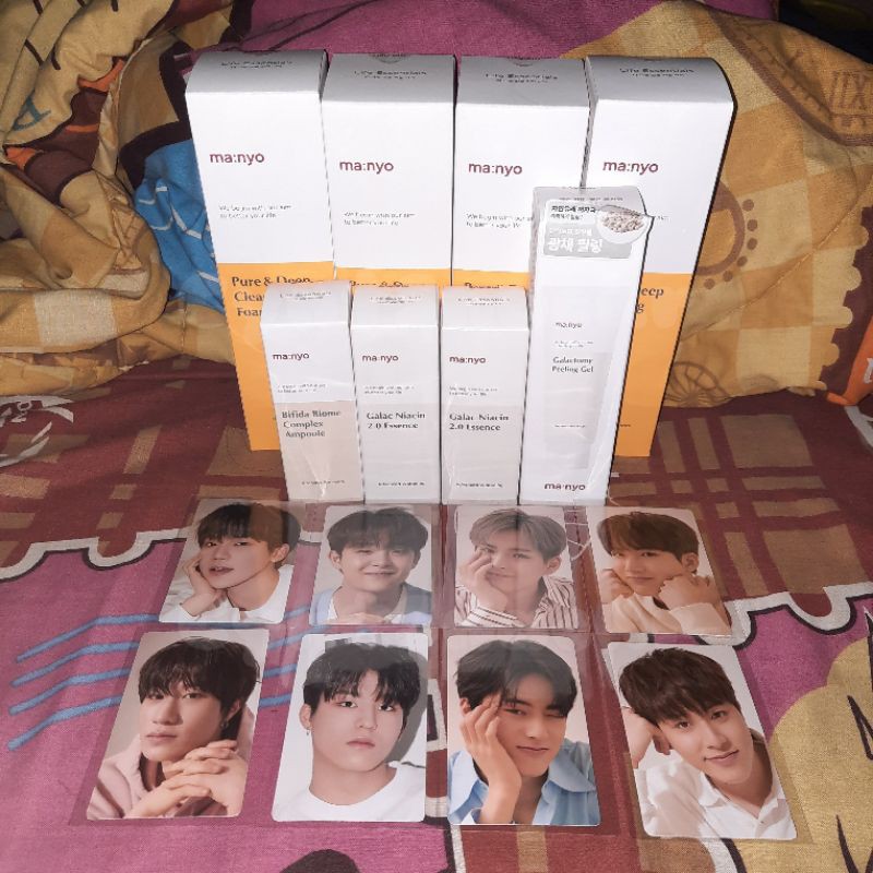 [Sharing] Lapothicell Manyo Skincare & Benefit Photocard Photostrip The Boyz Treasure