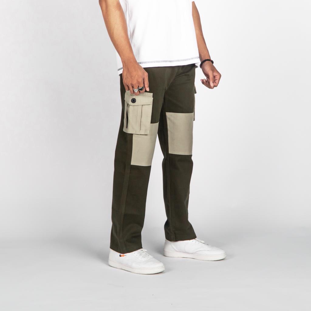 CELANA PANJANG CARGO KOMBINASI / LONGPANT CARGO COMBINATION