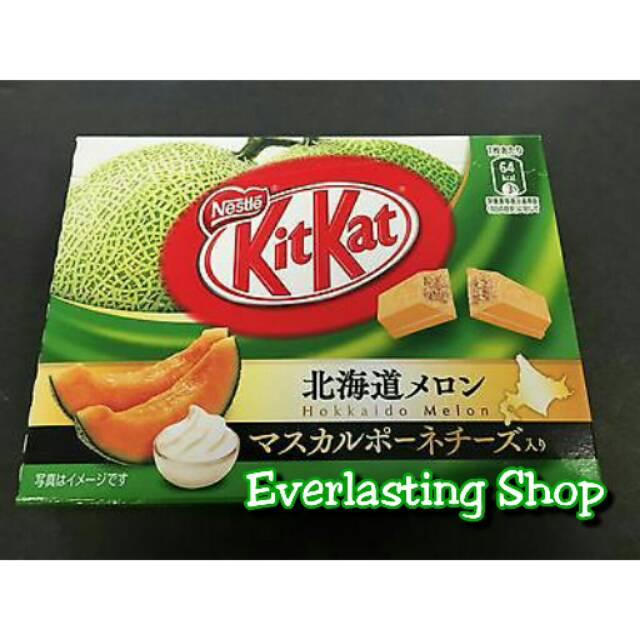 

Kitkat Hokkaido Melon Special Edition Mini-Pack Orange Kit Kat Japan