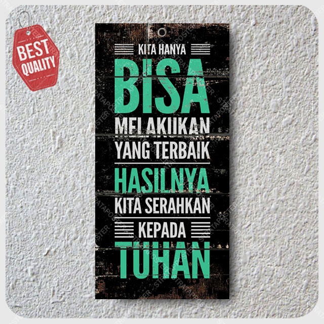 Dekorasi dinding Poster motivasi Hiasan dinding kamar Poster dinding Quotes 143006STR