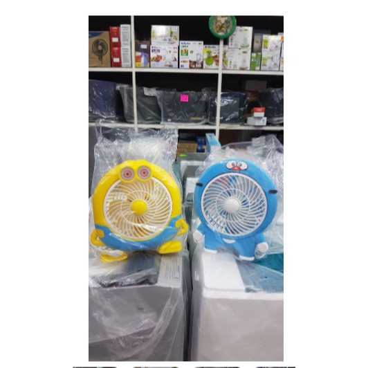 Kipas Angin Listrik Meja Doraemon (DeskFan) BG-355