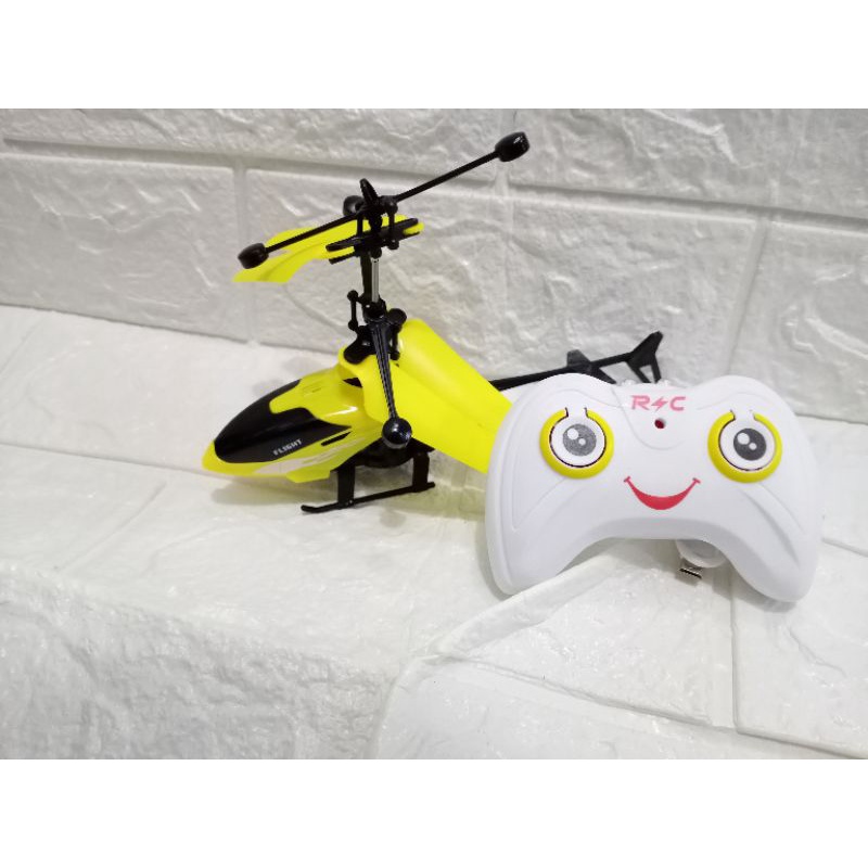 MAINAN HELIKOPTER TERBANG SENSOR TANGAN  CONTROLLED FLYING