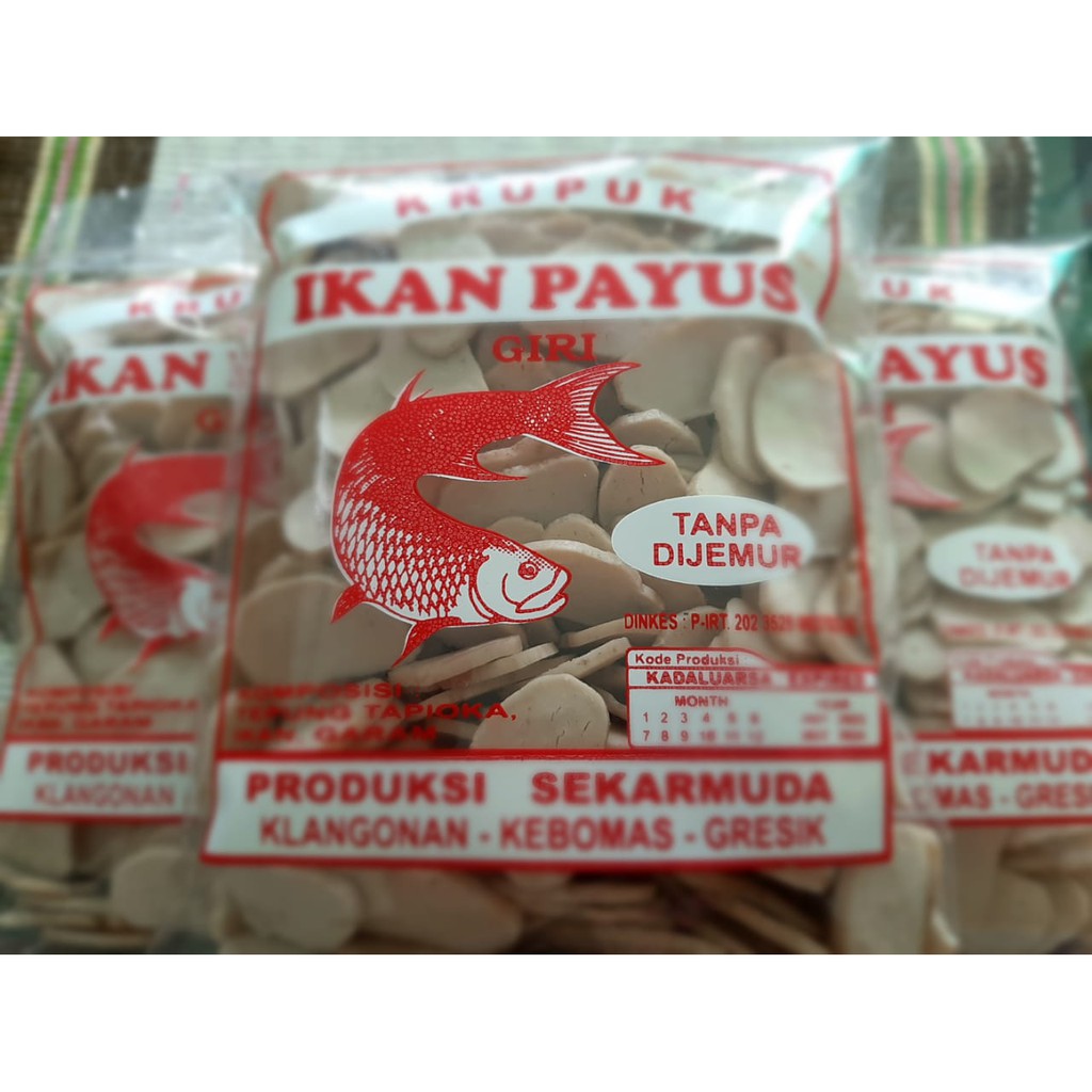 

KERUPUK IKAN PAYUS (MENTAH) 500 gr Krupuk Ikan Terenak Terbaik Terenyah Maknyus Mantap Tanpa Dijemur