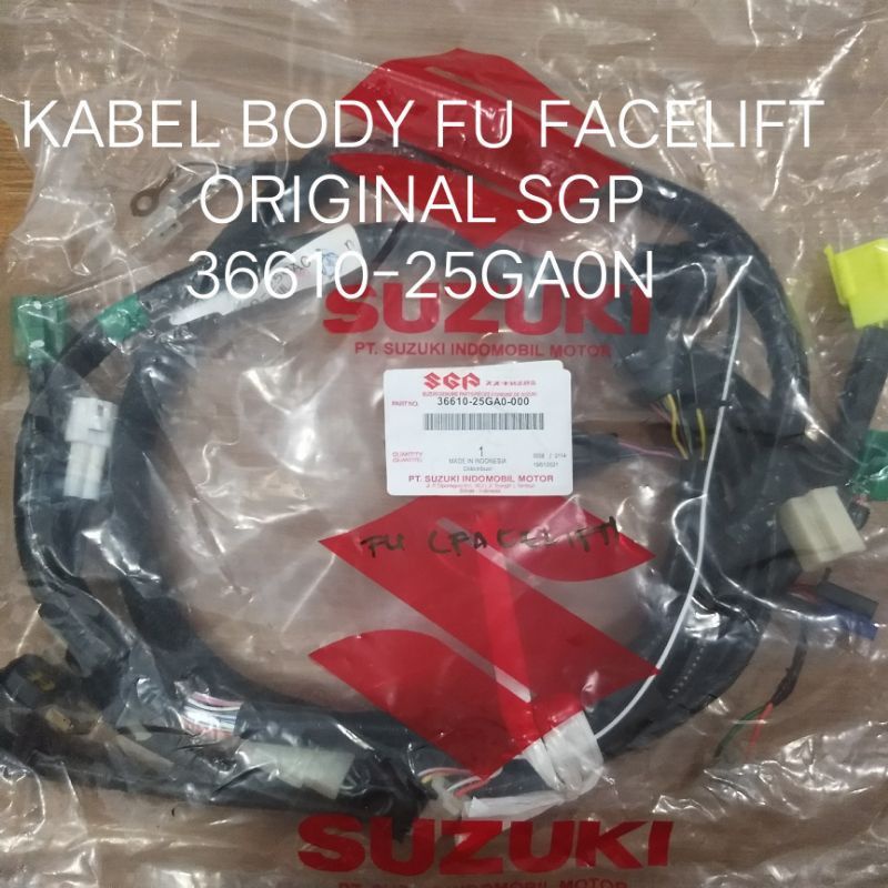 KABEL BODI SATRIA FU150 2013 2014 SATRIA FU FACELIFT ORIGINAL SUZUKI ASLI SGP